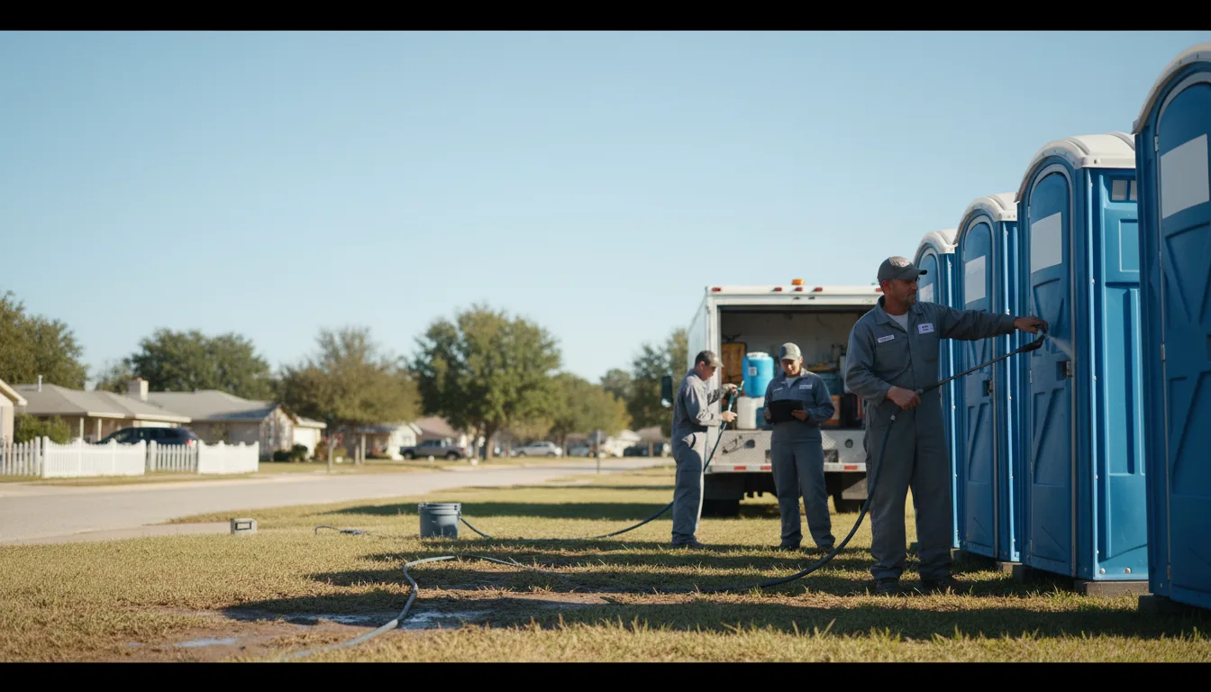 Long-Term Portable Toilet Rental in Rogers, NE near me